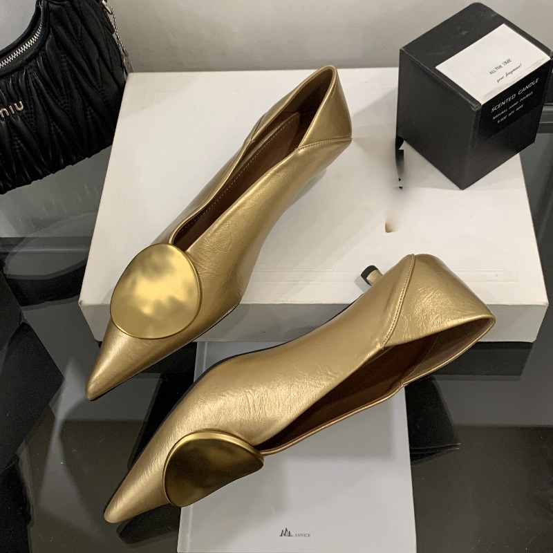 2025年春夏 ポインテッドトゥ スリッポン レディース フ - Womens Heels のレビューと価格