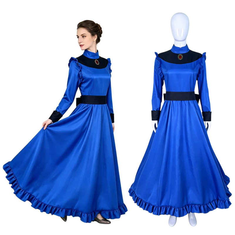 アニメゆばばコスプレ衣装ハロウィンパーティーヴィンテージビク - Evening Gown のレビューと価格