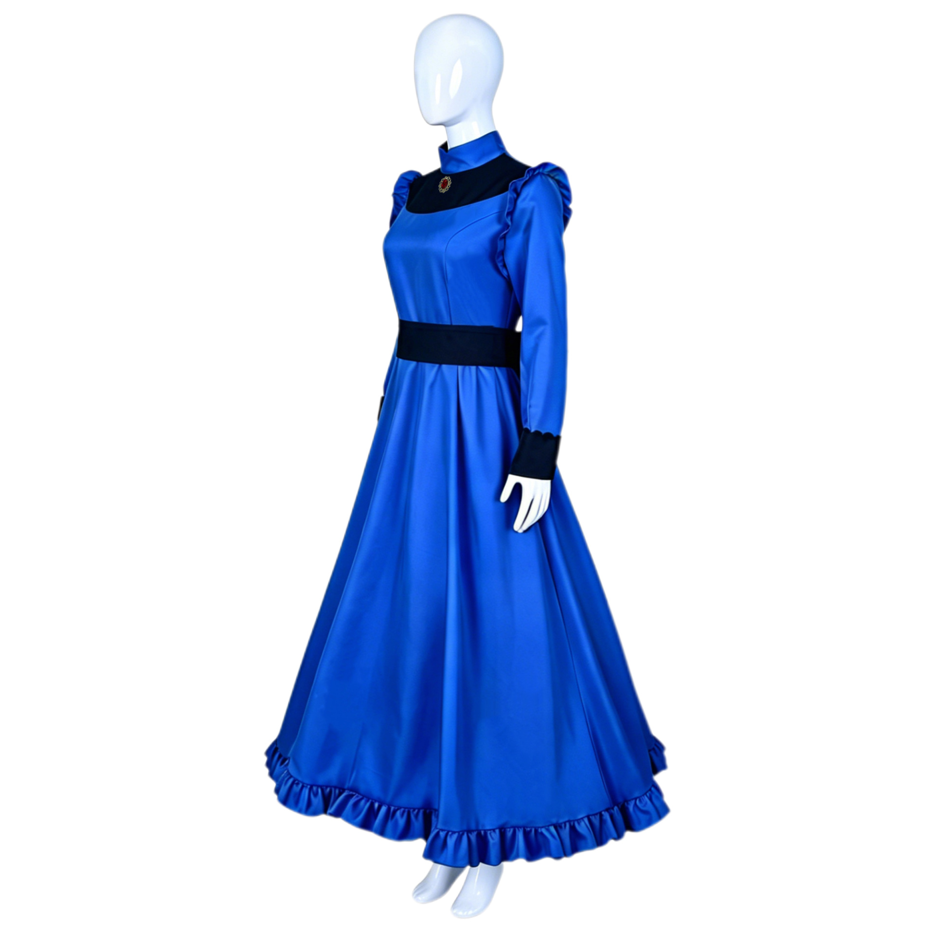 アニメゆばばコスプレ衣装ハロウィンパーティーヴィンテージビク - Evening Gown のレビューと価格
