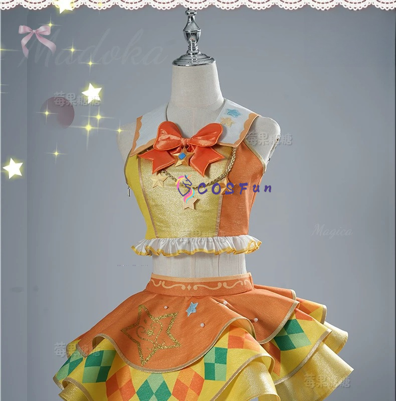アイカツスターズ！ ゆずニカイド四星学園学校正装コスプレ衣装 - Formal Dress のレビューと価格
